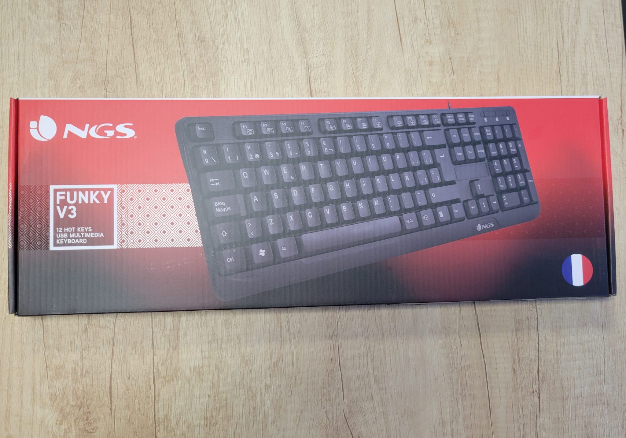 Clavier filaire NGS Funky V3 (Noir)