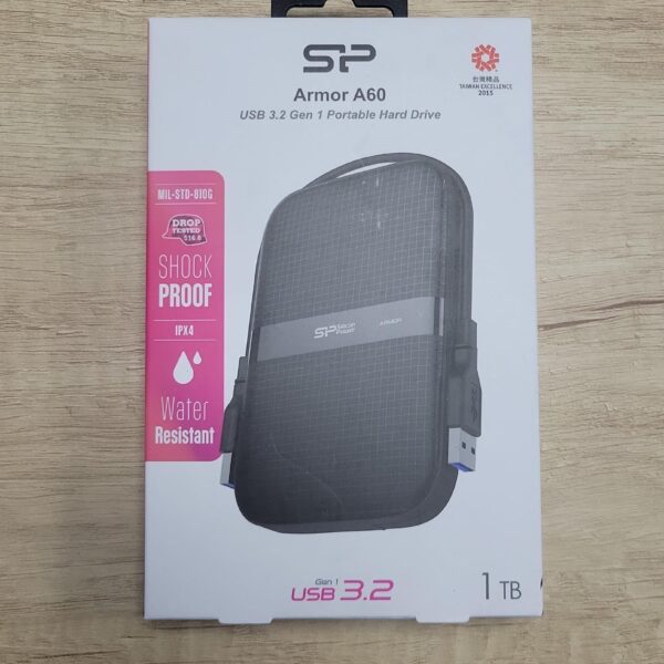 Disque dur externe Silicon Power Armor A60 1To (Noir)